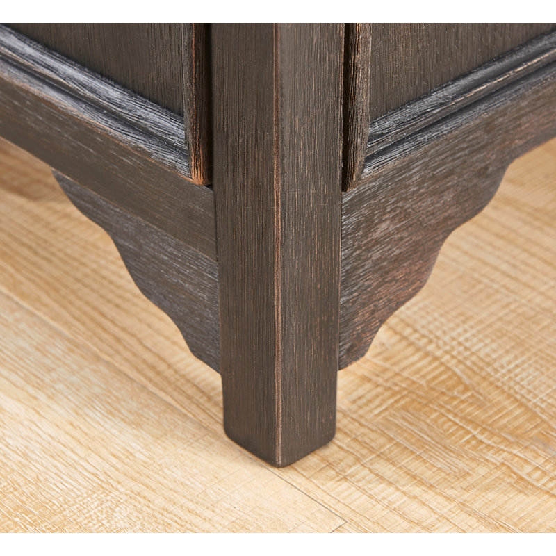 Canora Grey Salazar End Table with Storage and BuiltIn Outlets